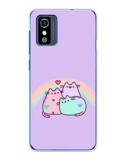 Чехол для ZTE Blade L9 с картинкой «Радужные Пушины» Чехол для ZTE Blade L9 с картинкой «Радужные Пушины»