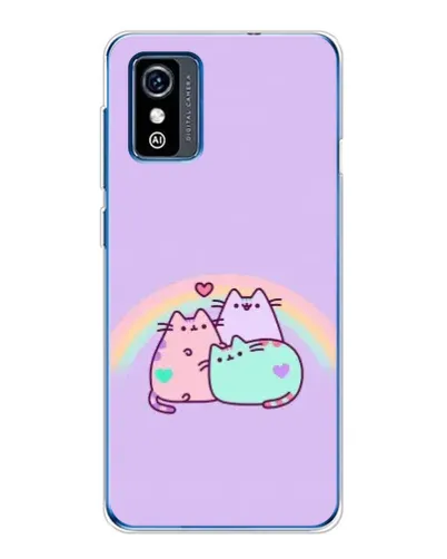 Чехол для ZTE Blade L9 с картинкой «Радужные Пушины»