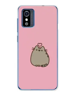 Чехол для ZTE Blade L9 с картинкой «Pusheen сердце» Чехол для ZTE Blade L9 с картинкой «Pusheen сердце»