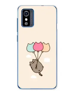 Чехол для ZTE Blade L9 с картинкой «Пушин на шариках» Чехол для ZTE Blade L9 с картинкой «Пушин на шариках»