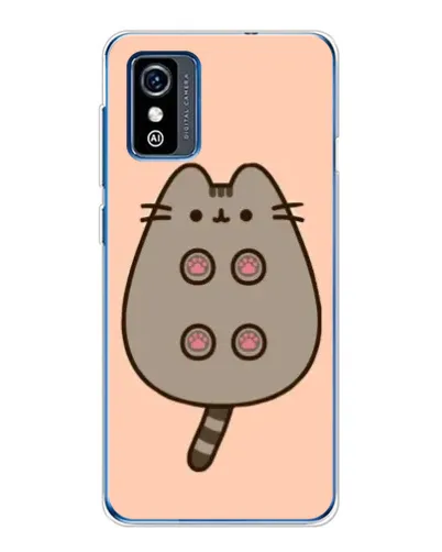 Чехол для ZTE Blade L9 с картинкой «Пушин пузиком кверху»