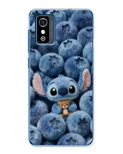 Чехол для ZTE Blade L9 с картинкой «Стич и голубика»