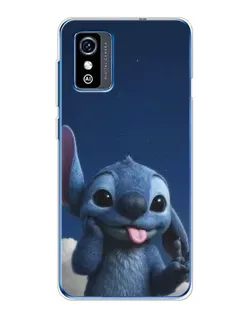 Чехол для ZTE Blade L9 с картинкой «Стич в облаках»