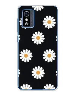 Чехол для ZTE Blade L9 с картинкой «Ромашки на черном» Чехол для ZTE Blade L9 с картинкой «Ромашки на черном»