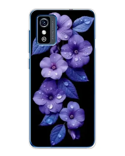 Чехол для ZTE Blade L9 с картинкой «Фиолетовые цветы с росою» Чехол для ZTE Blade L9 с картинкой «Фиолетовые цветы с росою»