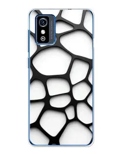 Чохол для ZTE Blade L9 з картинкою «Біла об'ємна сітка» Чохол для ZTE Blade L9 з картинкою «Біла об'ємна сітка»