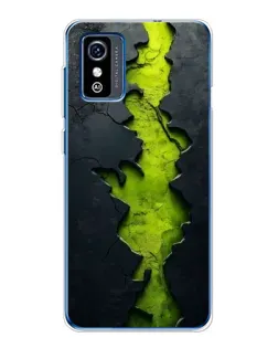 Чохол для ZTE Blade L9 з картинкою «Салатовий розлом скелі» Чохол для ZTE Blade L9 з картинкою «Салатовий розлом скелі»