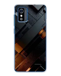 Чехол для ZTE Blade L9 с картинкой «Черные геометрические блоки» Чехол для ZTE Blade L9 с картинкой «Черные геометрические блоки»