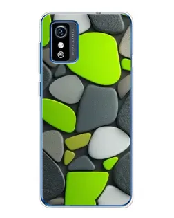 Чехол для ZTE Blade L9 с картинкой «Яркая неоновая галька» Чехол для ZTE Blade L9 с картинкой «Яркая неоновая галька»