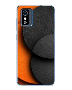 Чехол для ZTE Blade L9 с картинкой «Геометрия оранжевых кругов» Чехол для ZTE Blade L9 с картинкой «Геометрия оранжевых кругов»