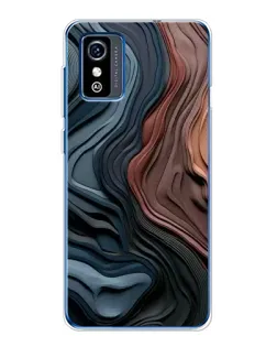 Чехол для ZTE Blade L9 с картинкой «Цветные волны каньона» Чехол для ZTE Blade L9 с картинкой «Цветные волны каньона»