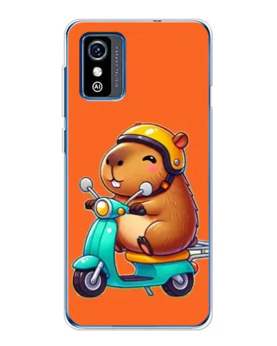Чехол для ZTE Blade L9 с картинкой «Капибара на скутере» Чехол для ZTE Blade L9 с картинкой «Капибара на скутере»