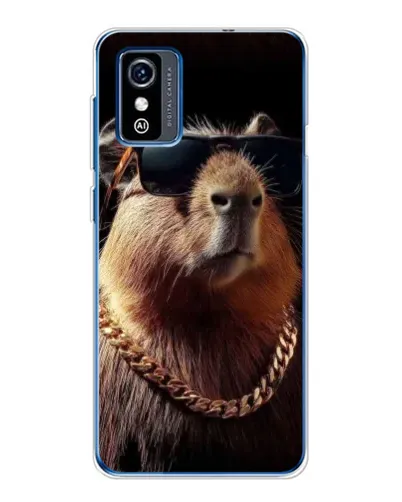 Чехол для ZTE Blade L9 с картинкой «Капибара золотая цепь» Чехол для ZTE Blade L9 с картинкой «Капибара золотая цепь»