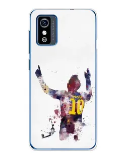 Чехол для ZTE Blade L9 с картинкой «Акварельный Месси Барселона» Чехол для ZTE Blade L9 с картинкой «Акварельный Месси Барселона»