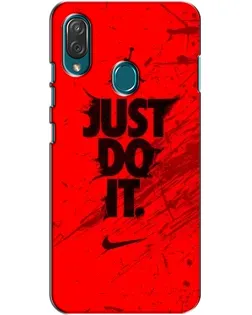 Чехол для ZTE Blade V10 Vita с картинкой «Nike Just Do It»