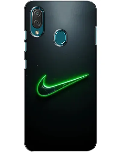 Чехол для ZTE Blade V10 Vita с картинкой «Неоновый контур Nike»