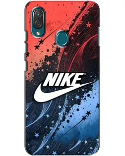 Чехол для ZTE Blade V10 Vita с картинкой «Градиентный принт Найк» Чехол для ZTE Blade V10 Vita с картинкой «Градиентный принт Найк»