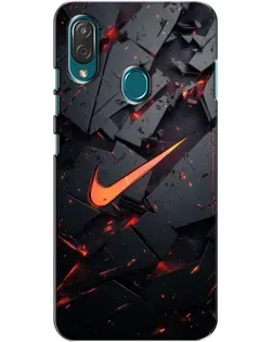 Чехол для ZTE Blade V10 Vita с картинкой «Nike — эффект разломов» Чехол для ZTE Blade V10 Vita с картинкой «Nike — эффект разломов»