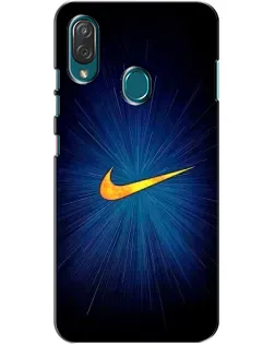 Чехол для ZTE Blade V10 Vita с картинкой «Синий пульс Nike» Чехол для ZTE Blade V10 Vita с картинкой «Синий пульс Nike»