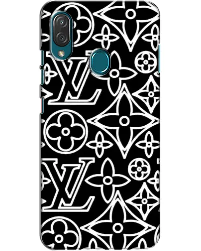 Чехол для ZTE Blade V10 Vita с картинкой «Черно-белый узор LV» Чехол для ZTE Blade V10 Vita с картинкой «Черно-белый узор LV»