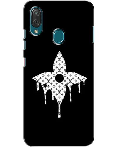 Чехол для ZTE Blade V10 Vita с картинкой «Цветочная монограмма» Чехол для ZTE Blade V10 Vita с картинкой «Цветочная монограмма»