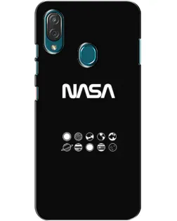 Чехол для ZTE Blade V10 Vita с картинкой «NASA — технический принт» Чехол для ZTE Blade V10 Vita с картинкой «NASA — технический принт»