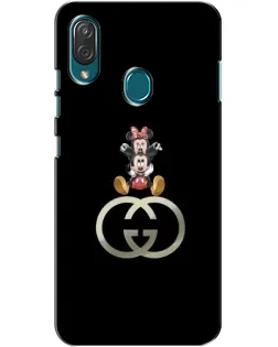 Чехол для ZTE Blade V10 Vita с картинкой «Минни Маус на лого» Чехол для ZTE Blade V10 Vita с картинкой «Минни Маус на лого»