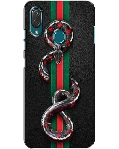 Чехол для ZTE Blade V10 Vita с картинкой «Gucci — змея на полосе» Чехол для ZTE Blade V10 Vita с картинкой «Gucci — змея на полосе»