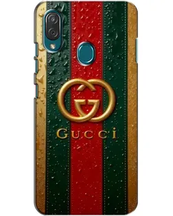 Чехол для ZTE Blade V10 Vita с картинкой «Gucci — фирменная полоса и золото» Чехол для ZTE Blade V10 Vita с картинкой «Gucci — фирменная полоса и золото»