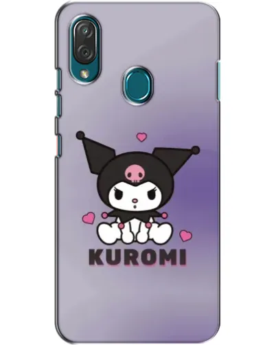 Чехол для ZTE Blade V10 Vita с картинкой «Kuromi — фиолетовый арт»
