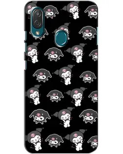 Чехол для ZTE Blade V10 Vita с картинкой «Черный паттерн Kuromi» Чехол для ZTE Blade V10 Vita с картинкой «Черный паттерн Kuromi»