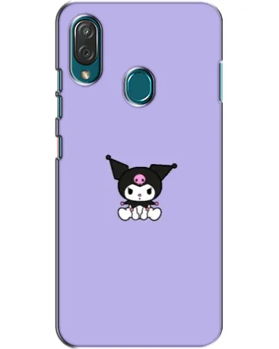 Чехол для ZTE Blade V10 Vita с картинкой «Kuromi — фиолетовый минимализм»