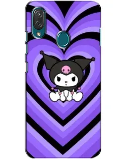 Чехол для ZTE Blade V10 Vita с картинкой «Kuromi и фиолетовые сердца» Чехол для ZTE Blade V10 Vita с картинкой «Kuromi и фиолетовые сердца»