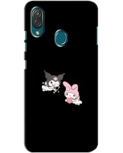 Чехол для ZTE Blade V10 Vita с картинкой «My Melody и Kuromi» Чехол для ZTE Blade V10 Vita с картинкой «My Melody и Kuromi»