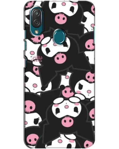 Чехол для ZTE Blade V10 Vita с картинкой «Паттерн голов Куроми»