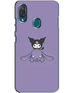 Чехол для ZTE Blade V10 Vita с картинкой «Kuromi на лиловом фоне» Чехол для ZTE Blade V10 Vita с картинкой «Kuromi на лиловом фоне»