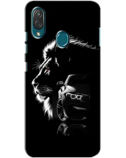 Чехол для ZTE Blade V10 Vita с картинкой «BMW и лев» Чехол для ZTE Blade V10 Vita с картинкой «BMW и лев»
