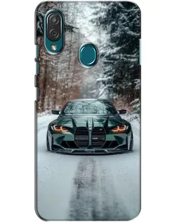 Чехол для ZTE Blade V10 Vita с картинкой «BMW в зимнем лесу» Чехол для ZTE Blade V10 Vita с картинкой «BMW в зимнем лесу»