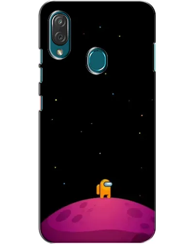 Чехол для ZTE Blade V10 Vita с картинкой «Одинокий герой на планете»