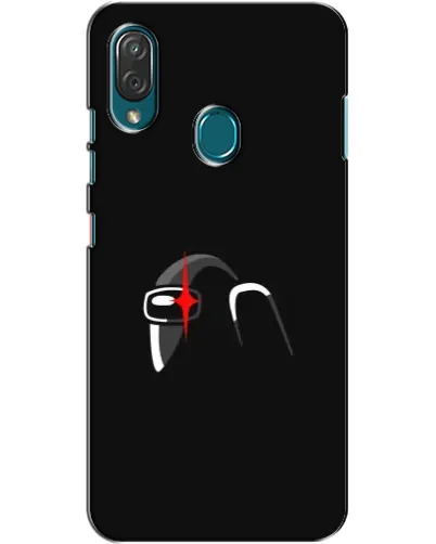 Чехол для ZTE Blade V10 Vita с картинкой «Among Us шлем»