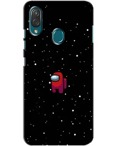 Чехол для ZTE Blade V10 Vita с картинкой «Красный Among Us»