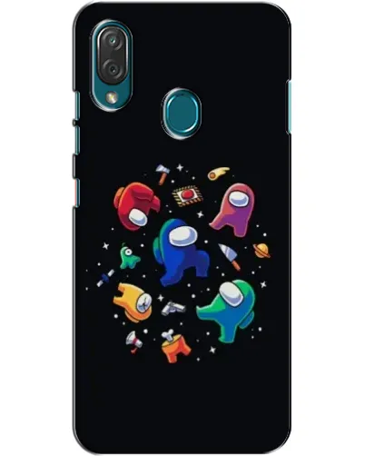 Чехол для ZTE Blade V10 Vita с картинкой «Among Us космос»