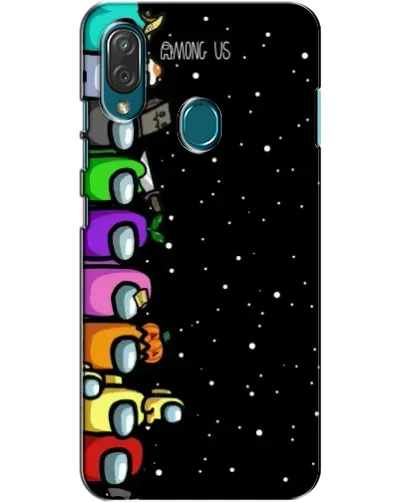 Чехол для ZTE Blade V10 Vita с картинкой «Команда Among Us»
