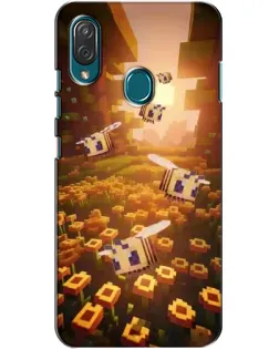 Чехол для ZTE Blade V10 Vita с картинкой «Поле подсолнухов»