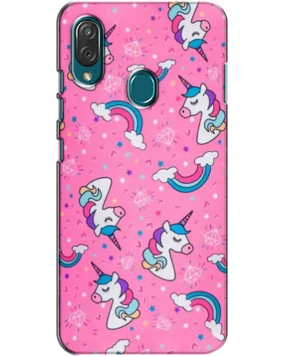 Чехол для ZTE Blade V10 Vita с картинкой «Unicorn паттерн розовый» Чехол для ZTE Blade V10 Vita с картинкой «Unicorn паттерн розовый»