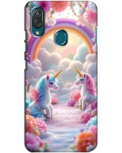 Чехол для ZTE Blade V10 Vita с картинкой «Радуга и единороги» Чехол для ZTE Blade V10 Vita с картинкой «Радуга и единороги»