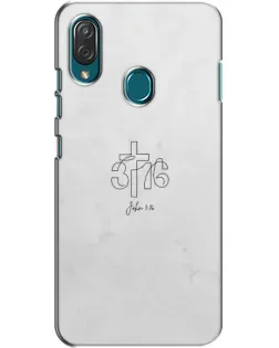 Чехол для ZTE Blade V10 Vita с картинкой «Иоанна 3:16 Крест» Чехол для ZTE Blade V10 Vita с картинкой «Иоанна 3:16 Крест»