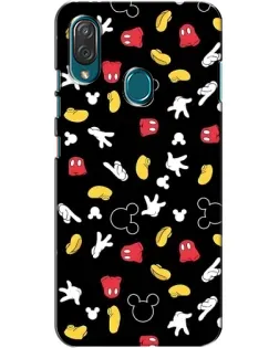 Чехол для ZTE Blade V10 Vita с картинкой «Графический принт лапок»