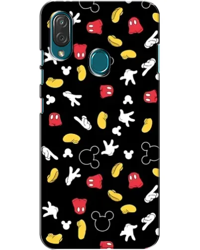 Чехол для ZTE Blade V10 Vita с картинкой «Графический принт лапок»