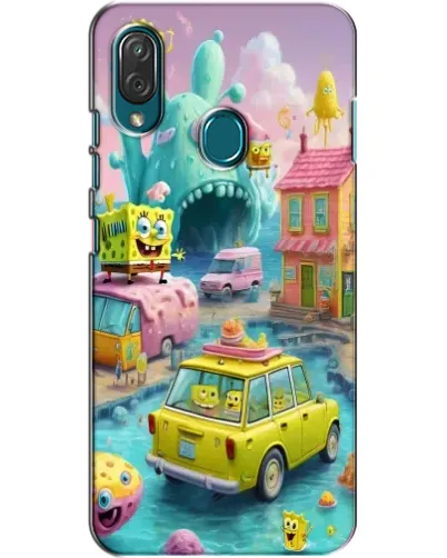 Чехол для ZTE Blade V10 Vita с картинкой «Монстр-трак приключения»